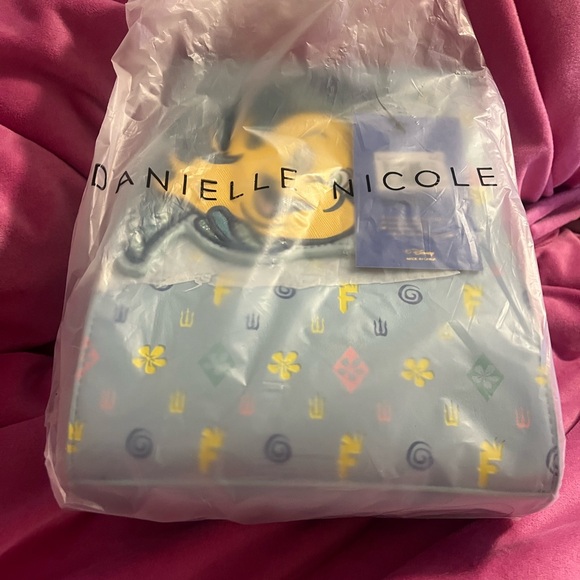 Danielle Nicole Blue and Yellow Mermaid Handbag - Picture 3 of 5